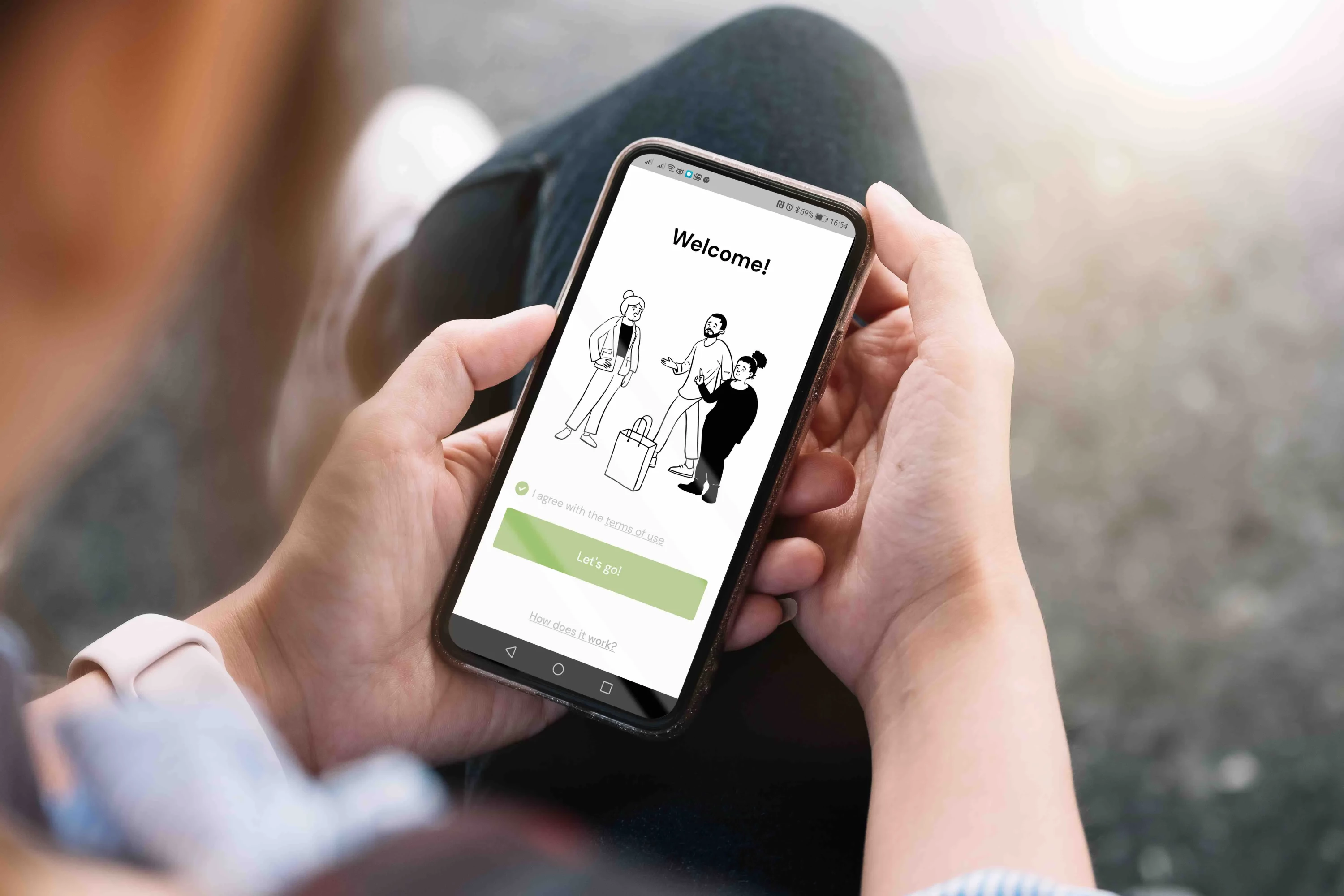 Hilfma App (Austria): Helping older neighbours with their groceries 