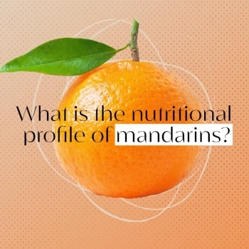 What is the nutritional value of mandarins