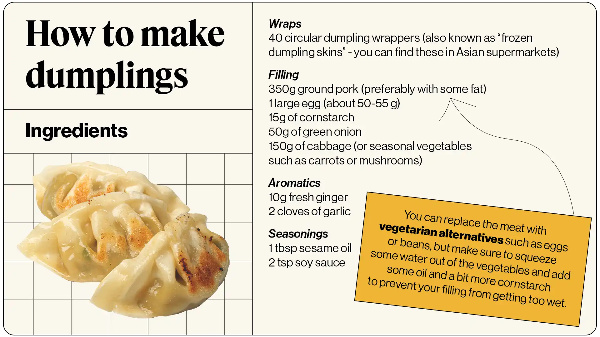 dumpling recipe