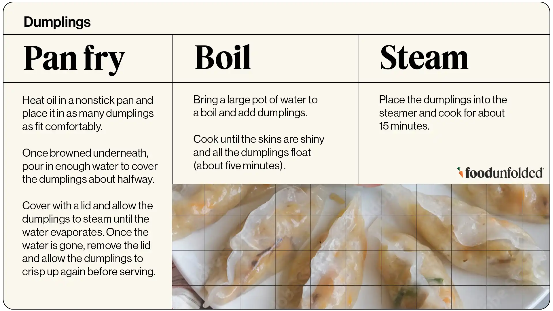 dumpling recipe