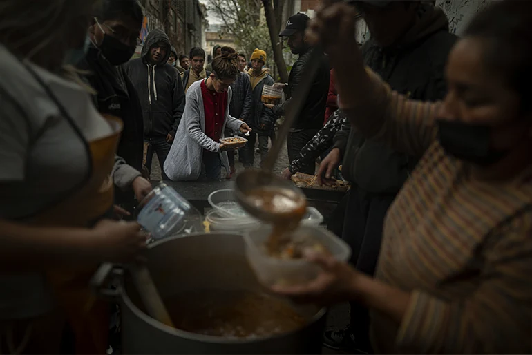 The soup kitchen 
