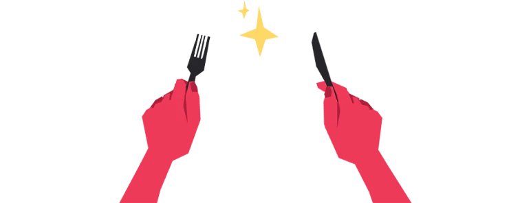 Knives and forks