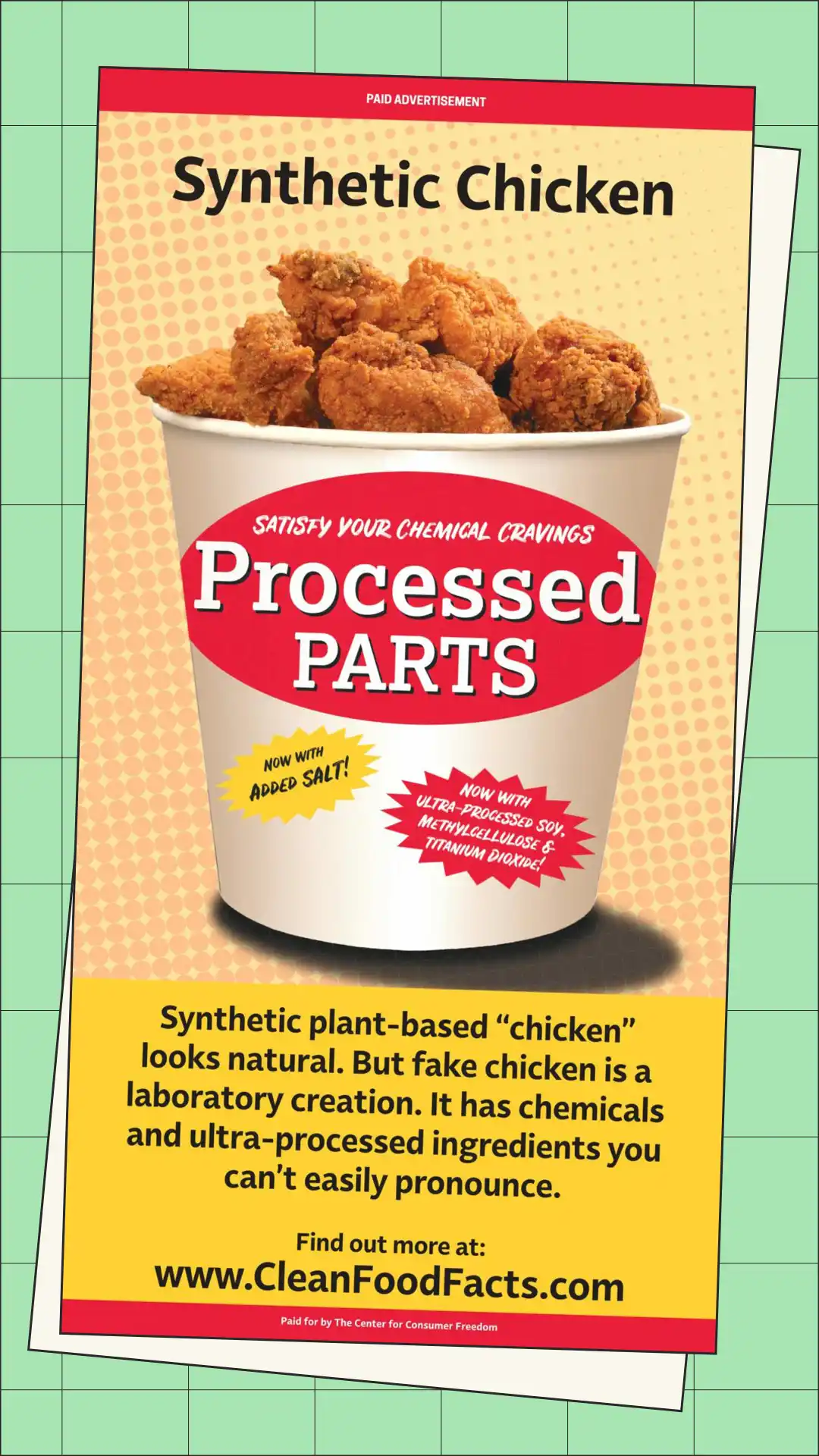 Clean Food Facts advert 