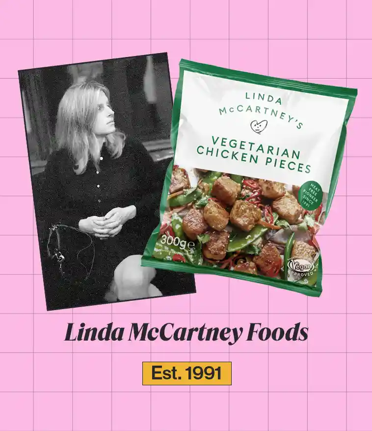Linda McCartney Foods established in 1991