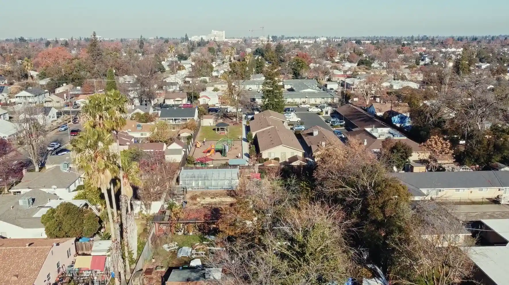 South Oak Park aerial 