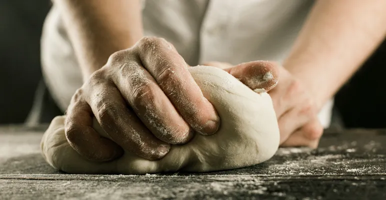 making dough