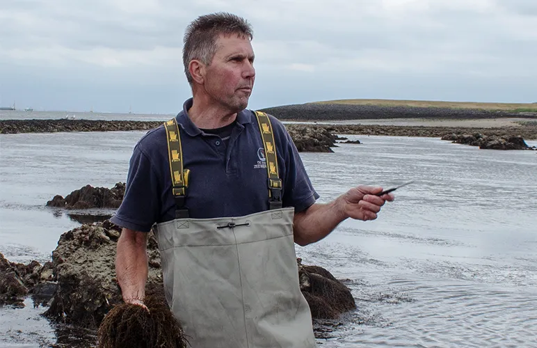 Seaweed farmer