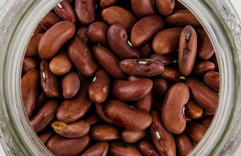 Raw beans