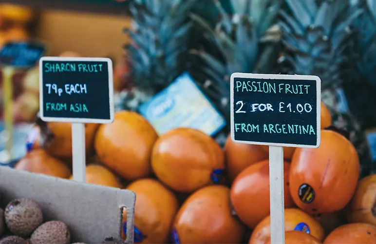 organic foods
