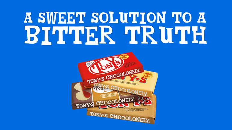 Tony’s chocolate bars
