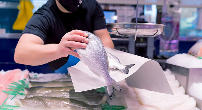 Fish monger